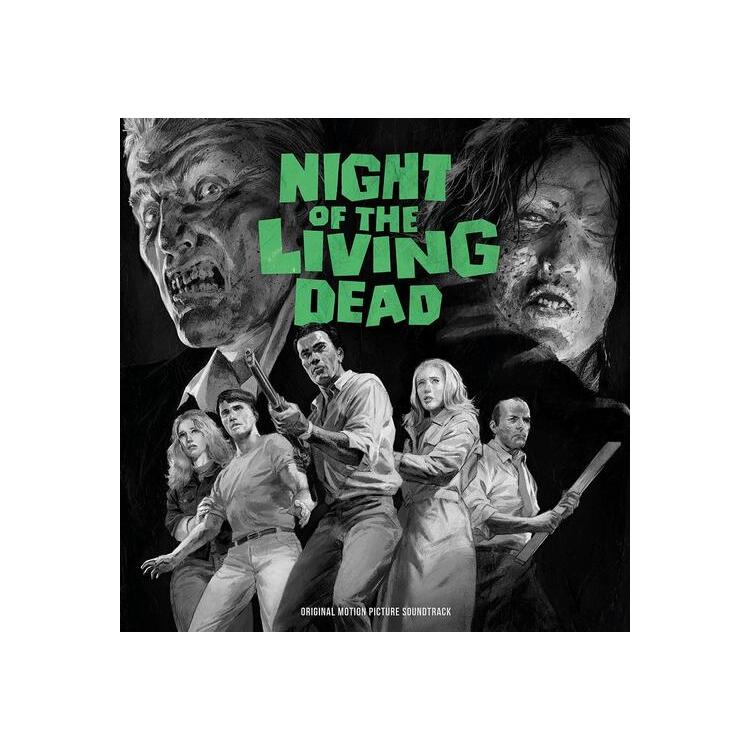 SOUNDTRACK - Night Of The Living Dead ('ghoul Green & Blue' Hand Pour Colored Vinyl)