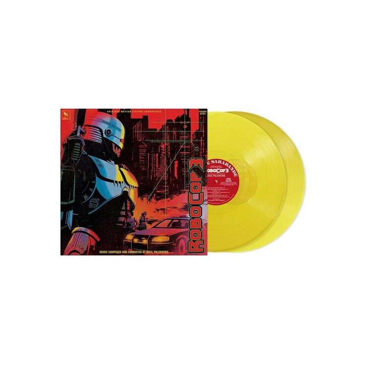 BASIL POLEDOURIS - Robocop 3 (Soundtrack) [2lp] (Yellow Vinyl, Deluxe Edition)