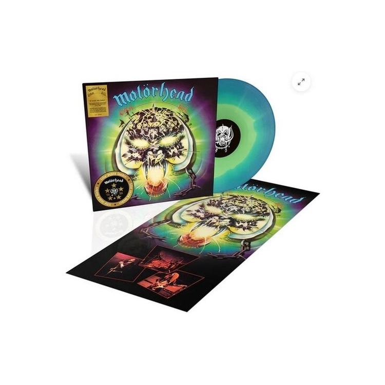 MOTORHEAD - Overkill [lp] (Blue & Green Swirl Vinyl, Poster, Limited, Indie-retail Exclusive)