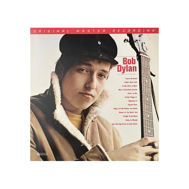 BOB DYLAN - Bob Dylan [lp] (180 Gram Mono 33rpm Audiophile Supervinyl, Numbered)