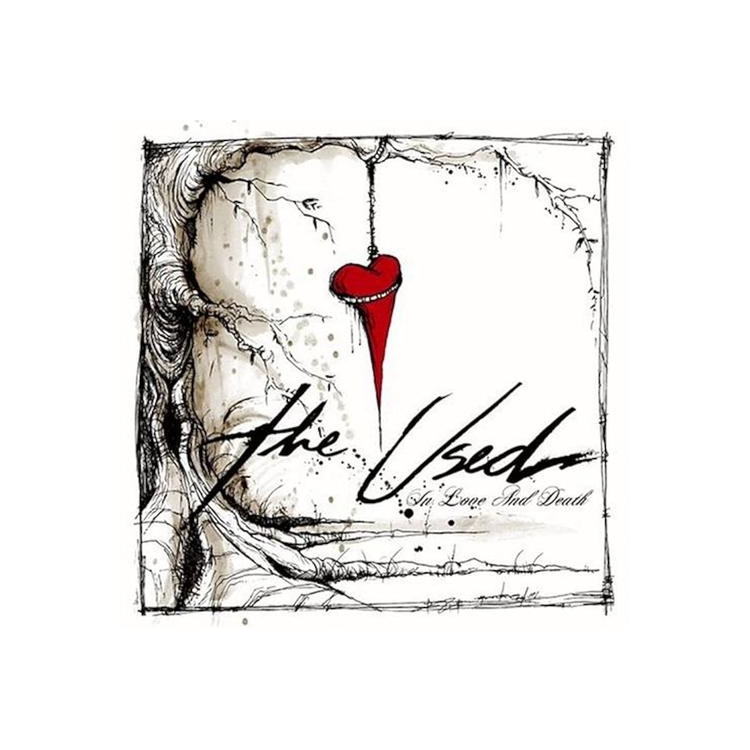 THE USED - In Love & Death  (Red/black/clear Twist Vinyl, Limited, Indie-retail Exclusive)