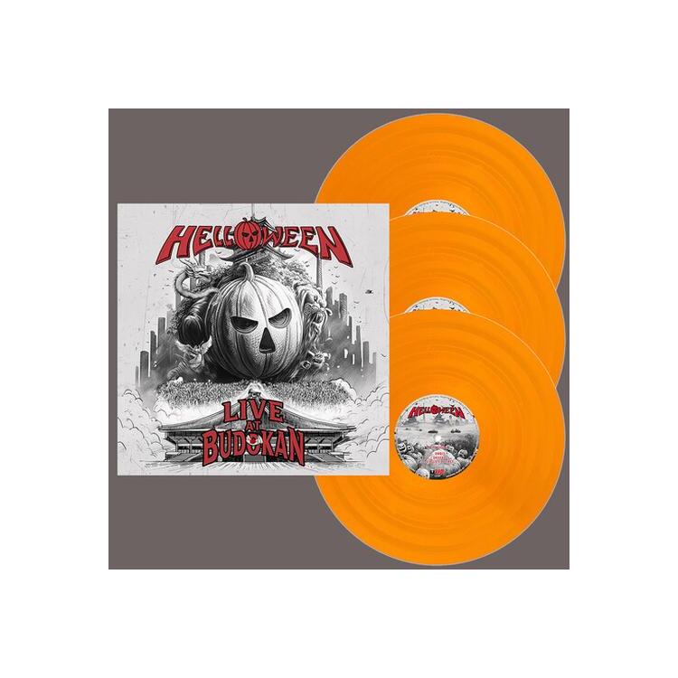 HELLOWEEN - Live At Budokan [3lp] (Pumpkin Orange 180 Gram Vinyl, Limited)