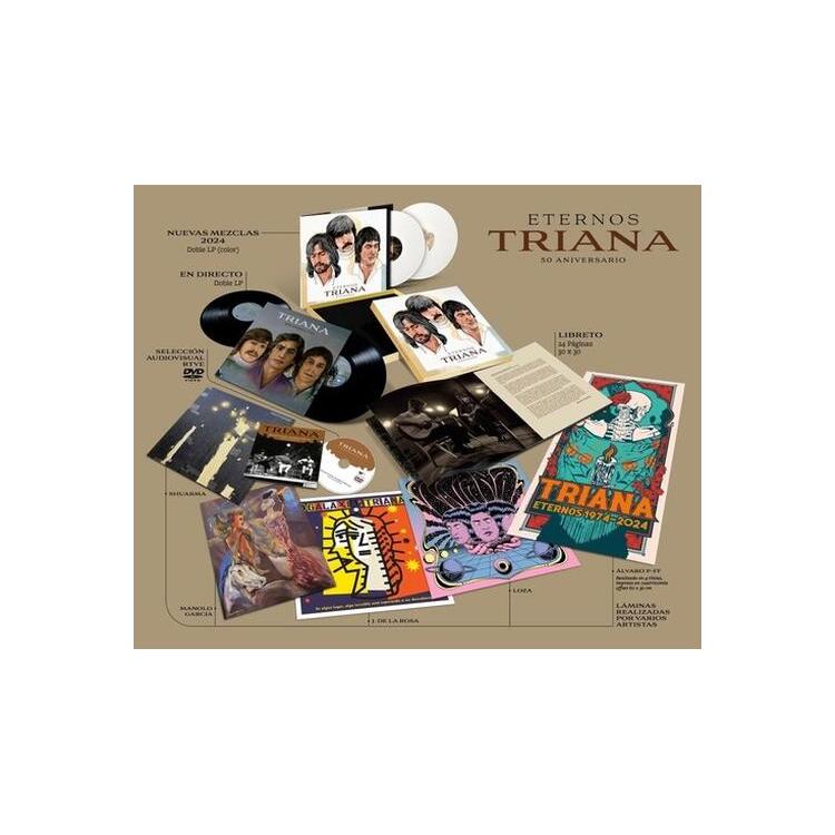 TRIANA - Eternos Triana - 4lp+dvd Box Set