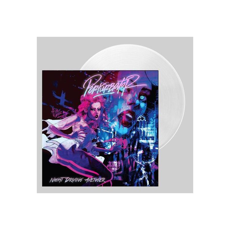 PERTURBATOR - Night Driving Avenger (Frosted Clear Vinyl)