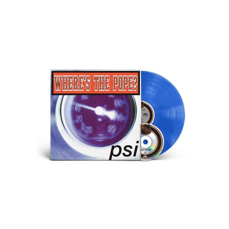 WHERE'S THE POPE? - Where's The Pope? - Psi Lp/cd (Blue Vinyl)