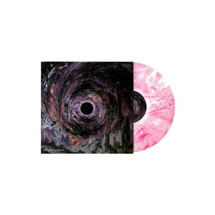 FIT FOR AN AUTOPSY - The Nothing That Is (Pink Marble With Baby Pink + White Splatter)