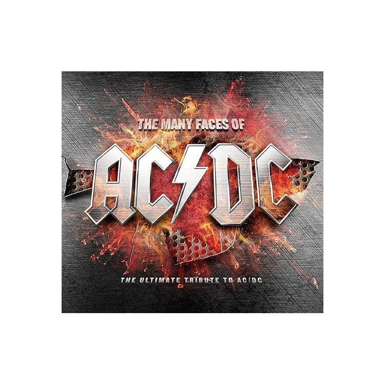 VARIOUS ARTISTS - Many Faces Of Ac/dc (Transparent Yellow Vinyl)