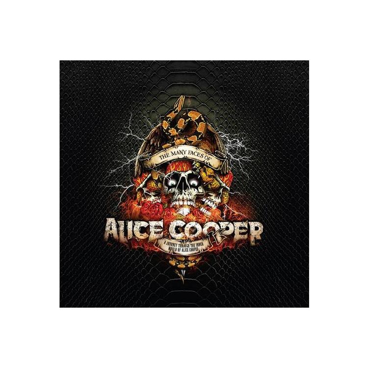 VARIOUS ARTISTS - Many Faces Of Alice Cooper (Transparent Marbled Vinyl)