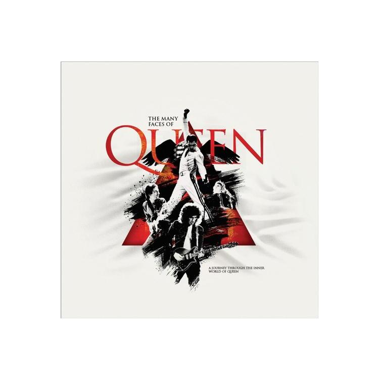 VARIOUS ARTISTS - Many Faces Of Queen (Transparent Red Vinyl)