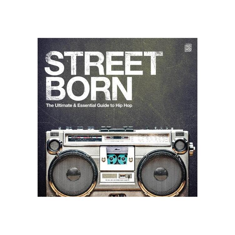 VARIOUS ARTISTS - Street Born: The Ultimate & Essential Guide To Hip-hop (Transparent Vinyl)