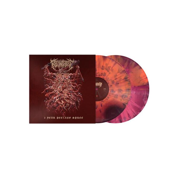 PEELINGFLESH - 3 Year Peeling Spree [2lp] ('peeling Spree' Splatter Vinyl)