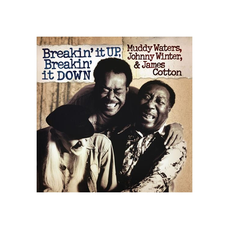 MUDDY WATERS/JOHNNY WINTER/JAMES COTTON - Breakin' It Up Breakin' It Down [2lp] (Clear Gold 180 Gram Audiophile Vinyl, Gatefold)