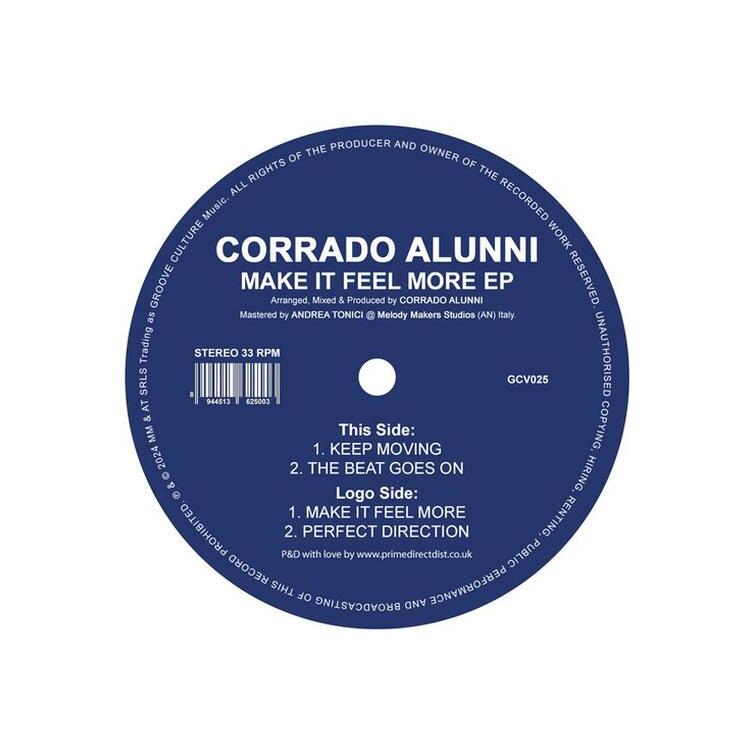 CORRADO ALUNNI - Make It Feel More [12in Ep]