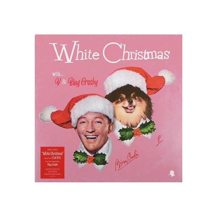 V (OF BTS) X BING CROSBY - White Christmas (Limited Zoetrope Picture Disc)