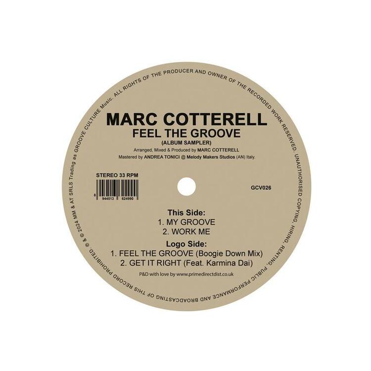 MARC COTTERELL - Feel The Groove [12in]