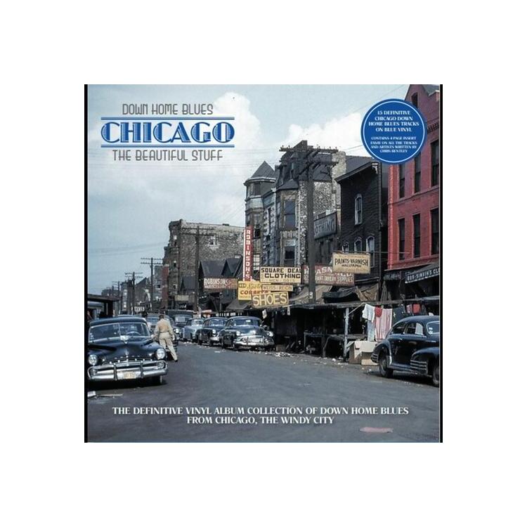 VARIOUS ARTISTS - Down Home Blues: Chicago The Beautiful Stuff [lp] (Blue Vinyl, Import)