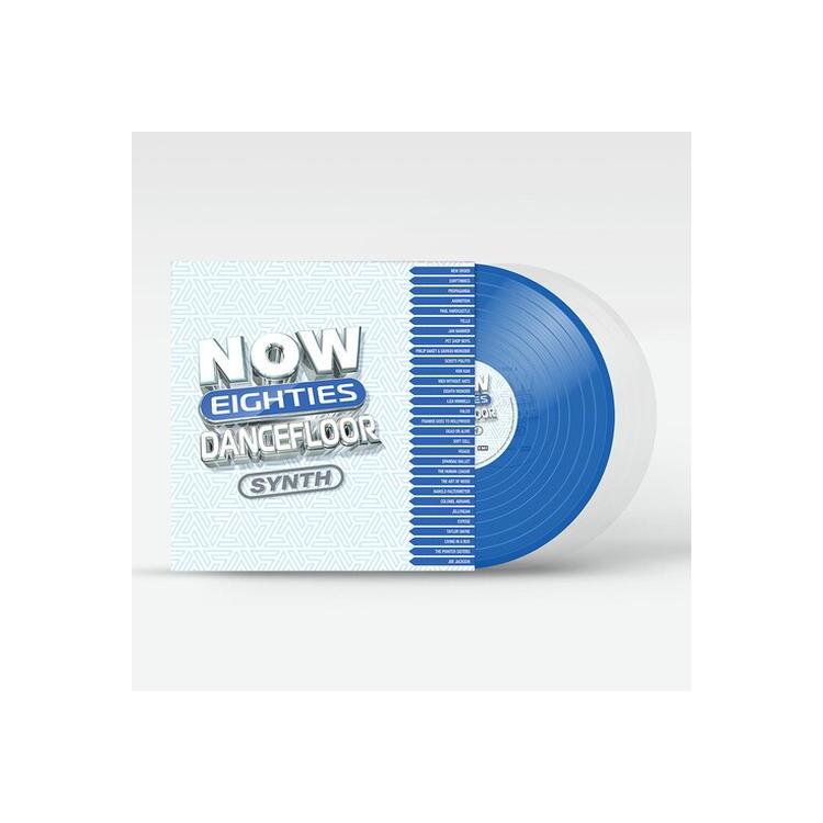 VARIOUS ARTISTS - Now That's What I Call 80's Dancefloor: Synth [2lp] (1 Clear & 1 Blue Vinyl, Import)