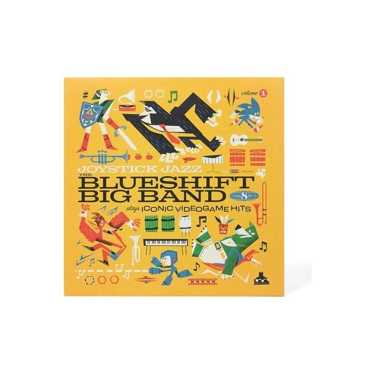 BLUESHIFT BIG BAND - Joystick Jazz Blueshift Big Band Plays - O.S.T.