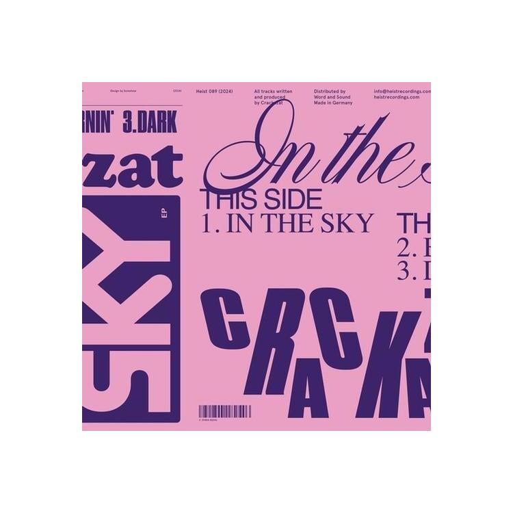 CRACKAZAT - In The Sky [12in]