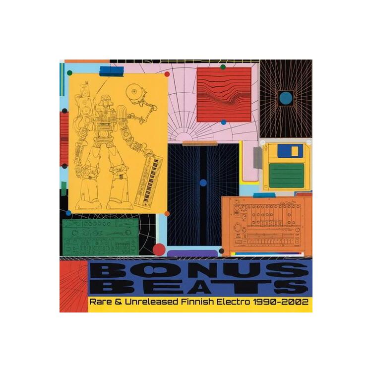 VARIOUS ARTISTS - Bonus Beats: Rare & Unreleased Finnish Electro 1990-2002 [2lp]