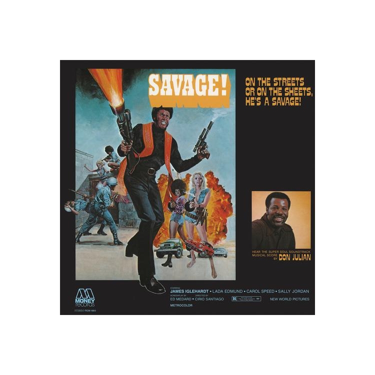 SOUNDTRACK - Savage! Super Soul Soundtrack (Limited Blood Orange Vinyl)