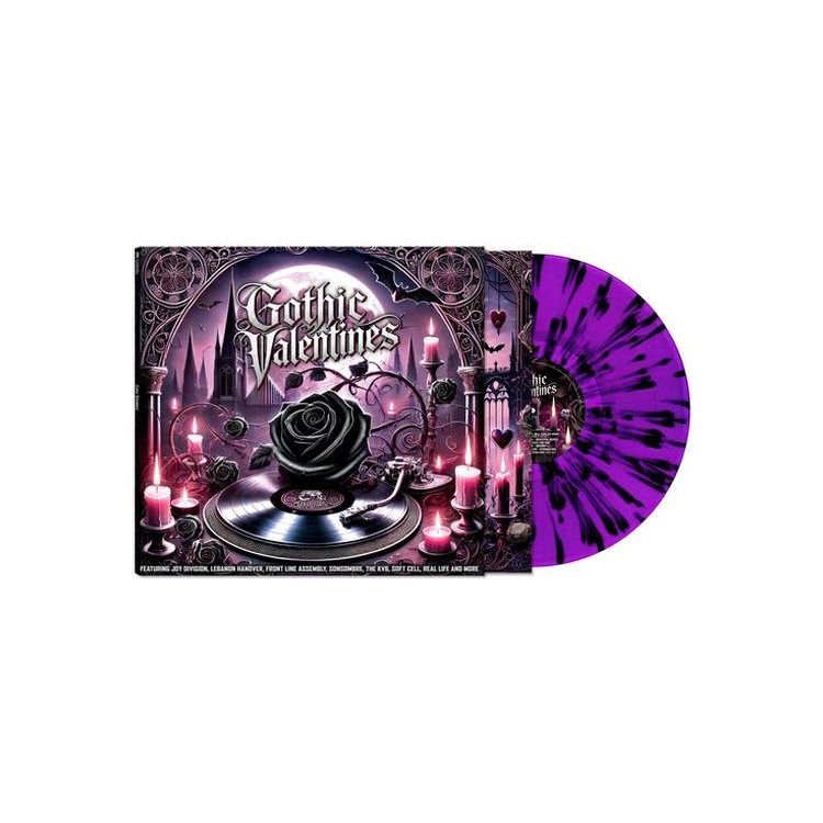 VARIOUS ARTISTS - Gothic Valentines [lp] (Purple/black Splatter Vinyl, Limited)