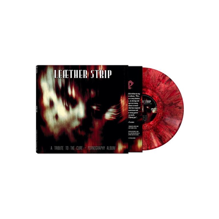 LEÆTHER STRIP - A Tribute To The Cure: Pornography Album [lp] (Red & Black Marble Vinyl)