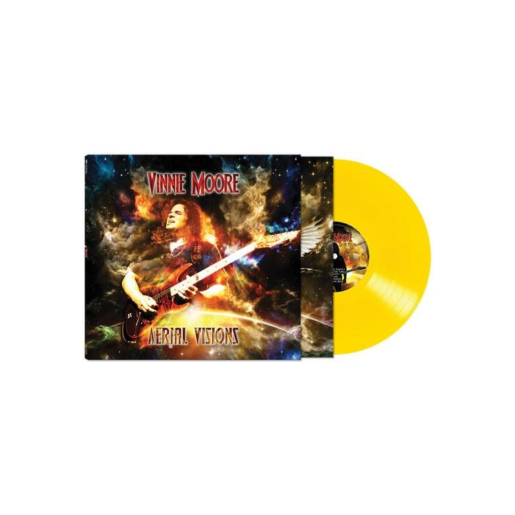 VINNIE MOORE - Aerial Visions [lp] (Yellow Vinyl, Limited)