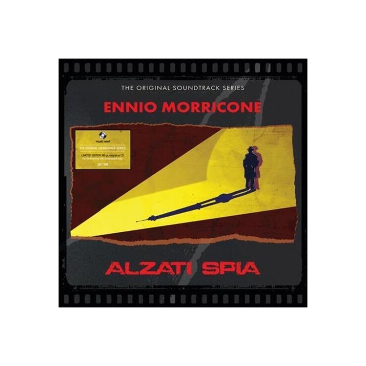 ENNIO MORRICONE - Alzati Spia - O.S.T. - Transparent Yellow Vinyl