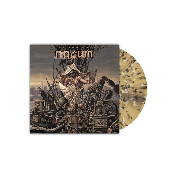 NASUM - Inhaled/exhaled/revived (Translucent Gold With Splatter)